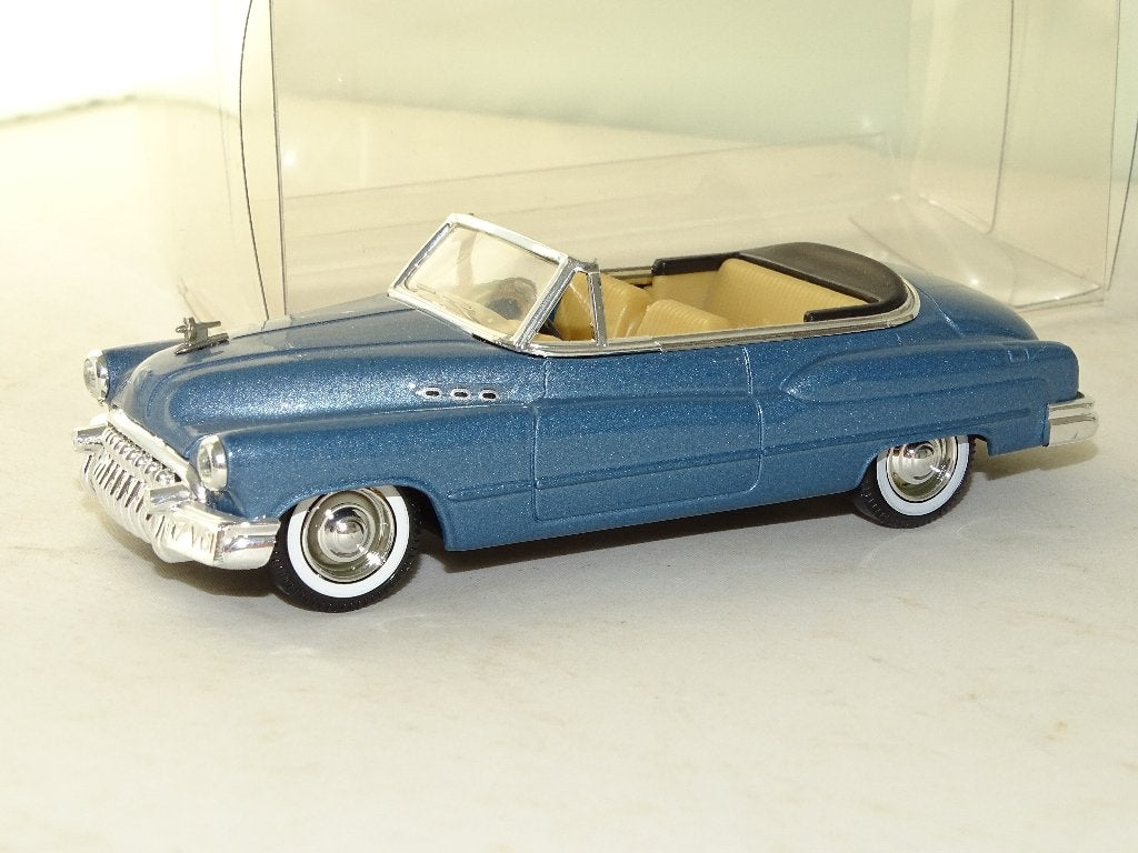 1/43 Solido Buick 1950 blauw, Ophalen of Verzenden, Zo goed als nieuw, Auto, Solido