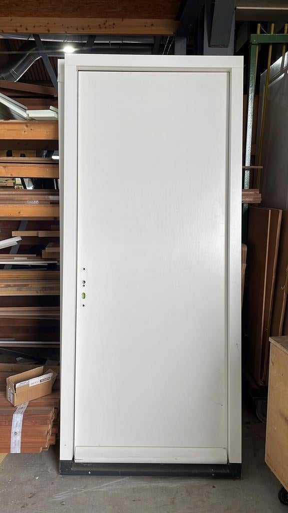 Hardhouten buitendeuren, binnendraaiend, 1034x2410mm, Doe-het-zelf en Verbouw, Deuren en Horren, Ophalen, Buitendeur, 200 tot 215 cm