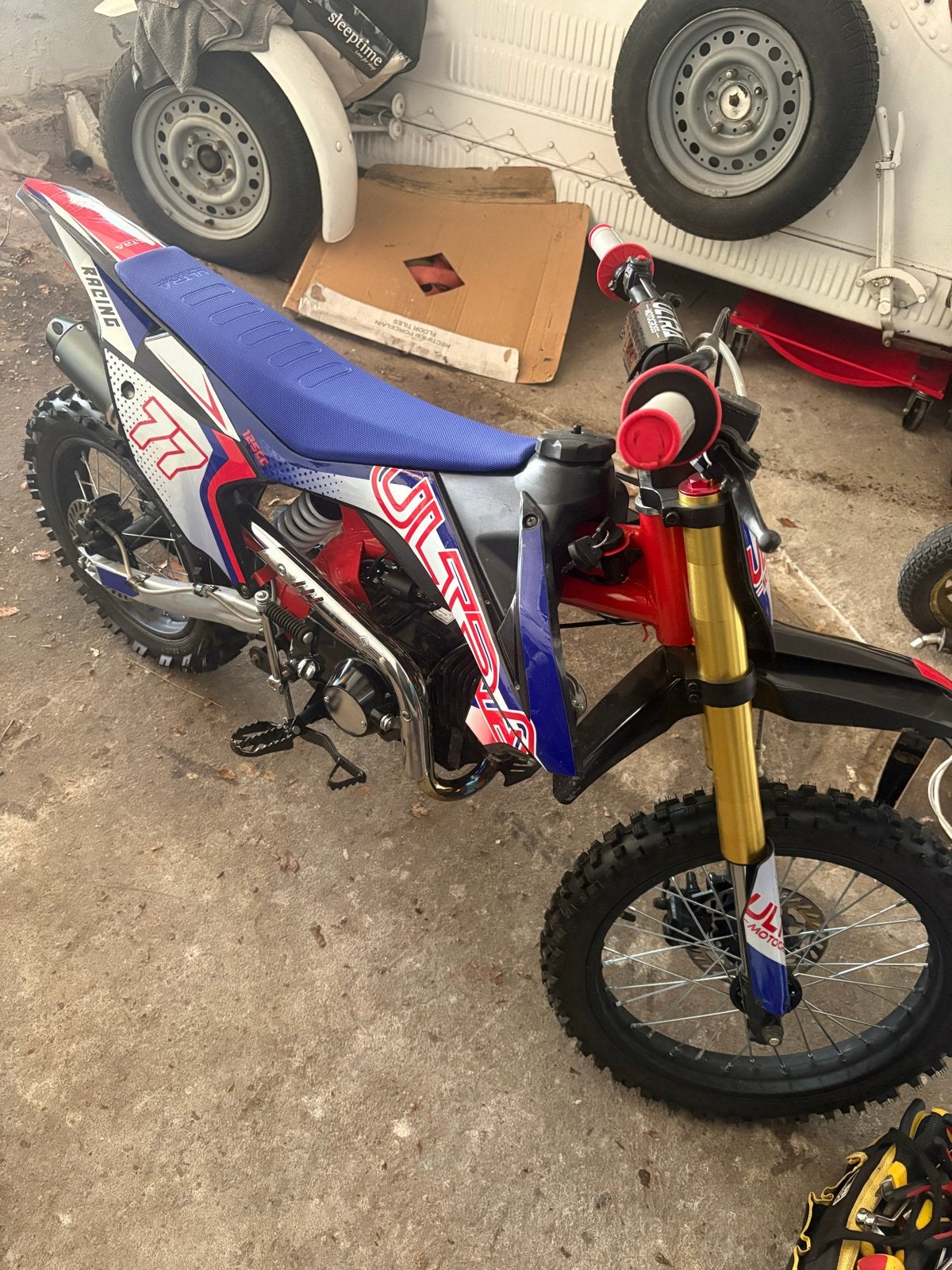 Ultra 125cc Crossmotor - Zo goed als nieuw!, Ophalen, Zo goed als nieuw