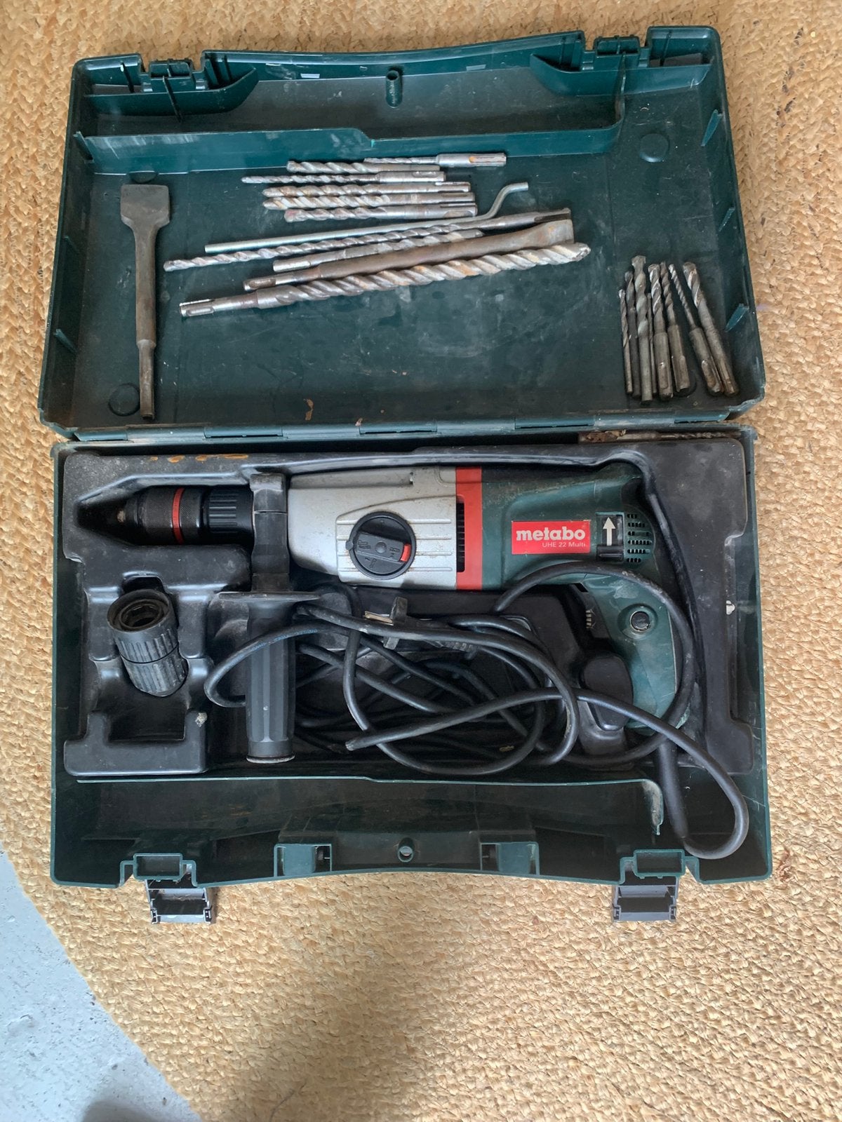 Klopboormachine Metabo 22 multi, Doe-het-zelf en Verbouw, Gereedschap | Boormachines, Ophalen, Boor- en/of Breekhamer, Klopboormechanisme
