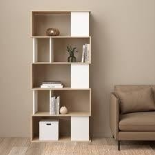 Boekenkast puzzle fonQ., Huis en Inrichting, Ophalen of Verzenden, Zo goed als nieuw, Minder dan 150 cm, 150 tot 200 cm