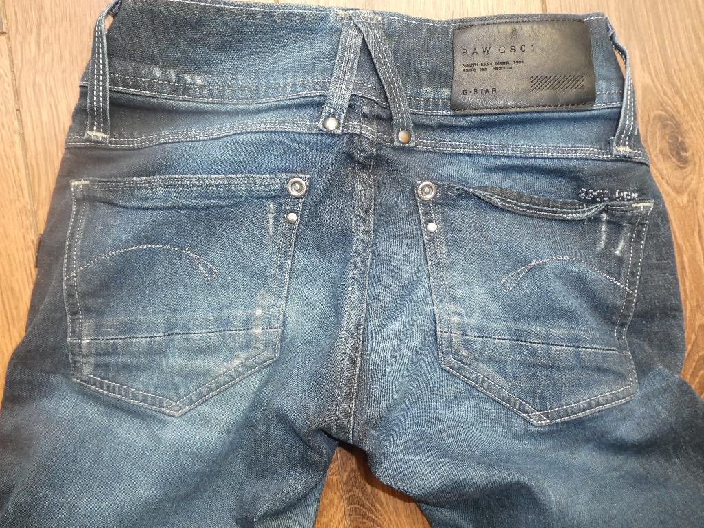 Gstar Lynn Skinny wmn spijkerbroek maat 25-32, Zo goed als nieuw, W27 (confectie 34) of kleiner, G-star, Verzenden