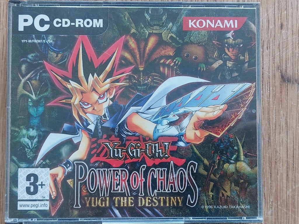 Yu-Gi-Oh Power of Chaos Yugi the Destiny PC Game, 1 speler, Ophalen of Verzenden, Gebruikt, Vanaf 3 jaar