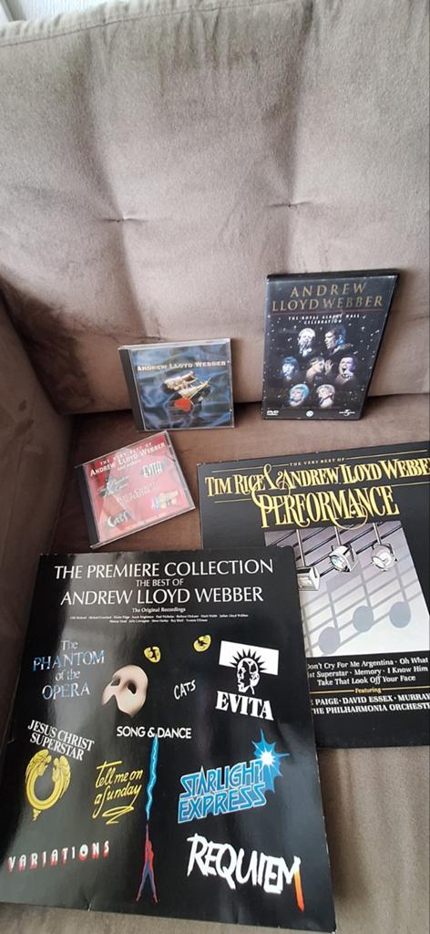 Andrew Lloyd Webber Collectie: Musical items, Alle leeftijden, Ophalen of Verzenden, Gebruikt