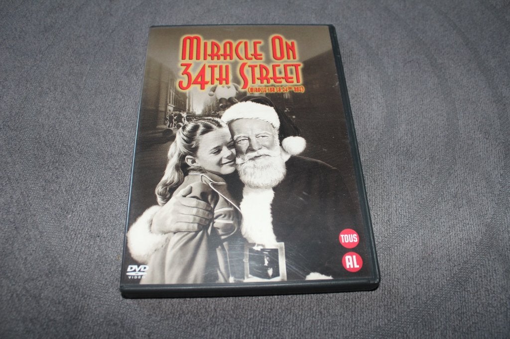 DVD Miracle on 34th Street, Gebruikt, Alle leeftijden, Drama, Ophalen of Verzenden
