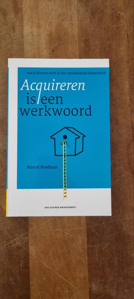 Acquireren is een werkwoord - Marcel Hoefman, Ophalen of Verzenden, Gelezen, Economie en Marketing, Marcel Hoefman