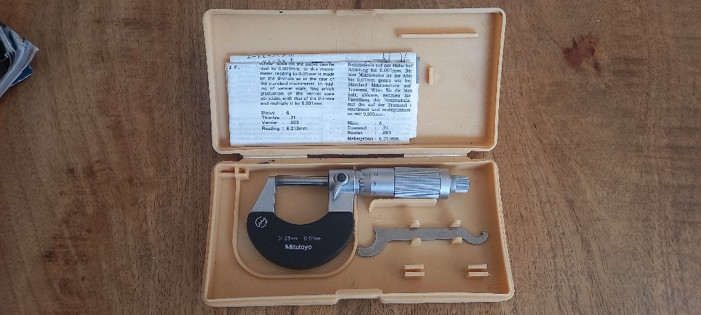 Mitutoyo micrometer, Ophalen, Gebruikt, Overige meters