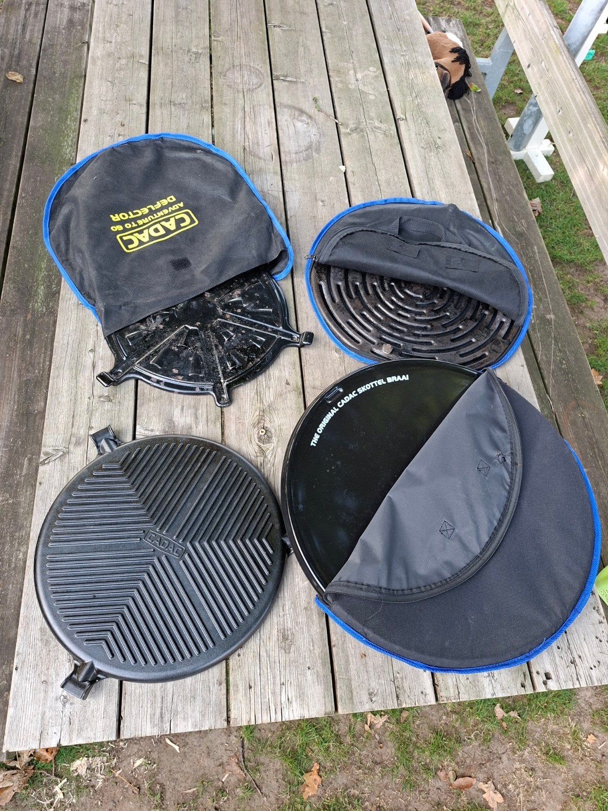 Cadac Skottelbraai accessoires gebruikt maar in prima staat, Ophalen, Gebruikt, Cadac