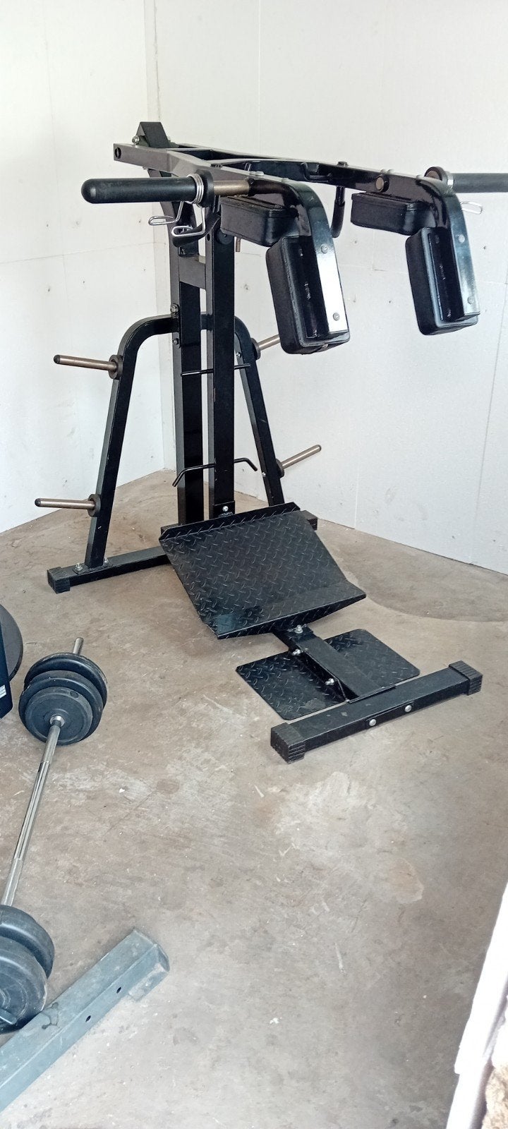 Squat machine  - nog in hele goede staat, Ophalen, Zo goed als nieuw, Krachtstation