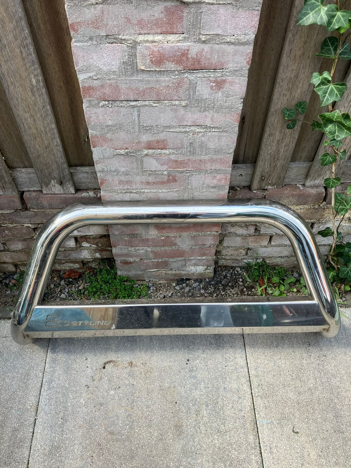 Bull-bar voor terreinwagen, Ophalen, Gebruikt