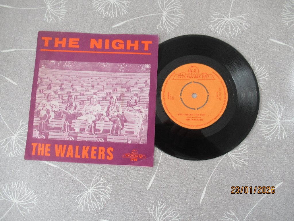 The Walkers    Who killed the Fish in the ......, Originele persing, 7 inch, Ophalen of Verzenden, Zo goed als nieuw