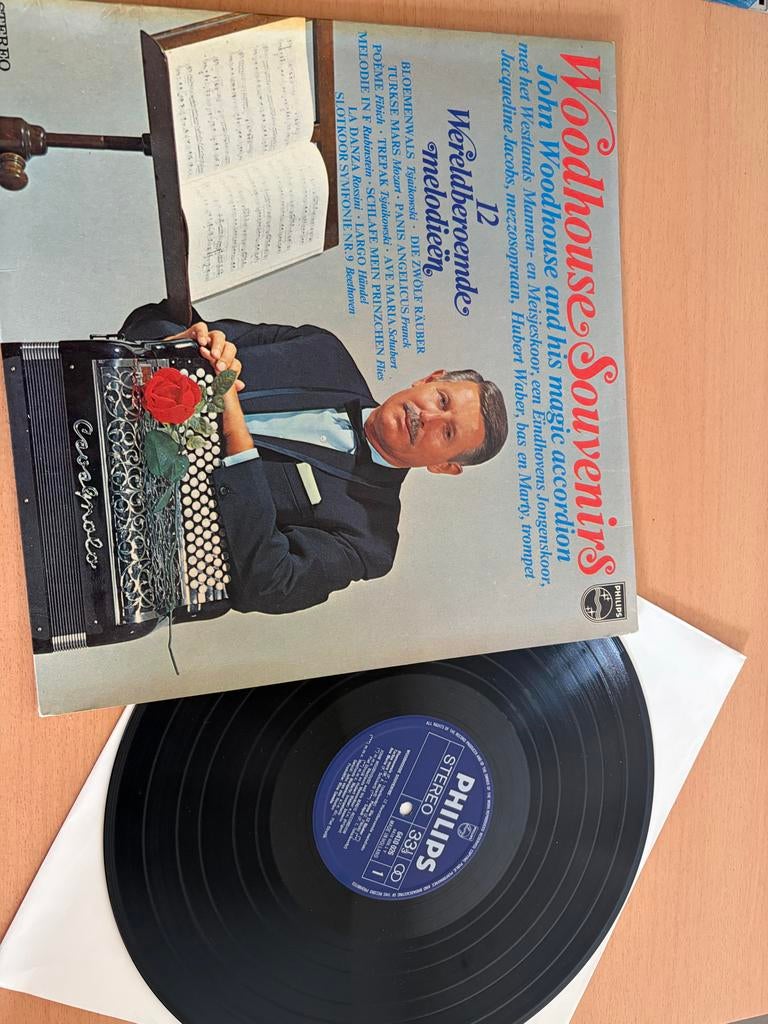 John Woodhouse Souvenirs - 12 Wereldberoemde Melodieën LP, Ophalen, Gebruikt, Modernisme tot heden, 12 inch