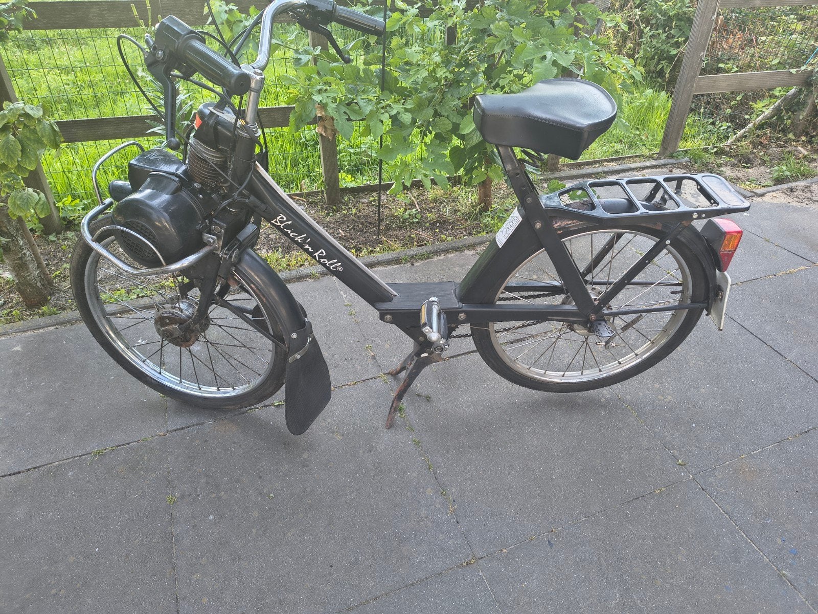Solex 4800 Black 'n Roll, Fietsen en Brommers, Fietsen | Oldtimers, 55 tot 59 cm, Ophalen, Trommelrem, Solex