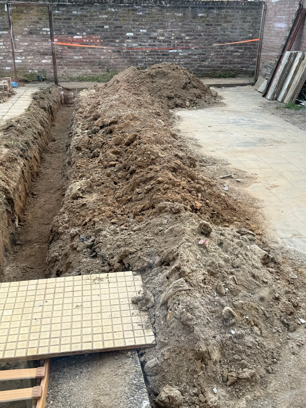 Gratis grond / leem, Ophalen, Gebruikt