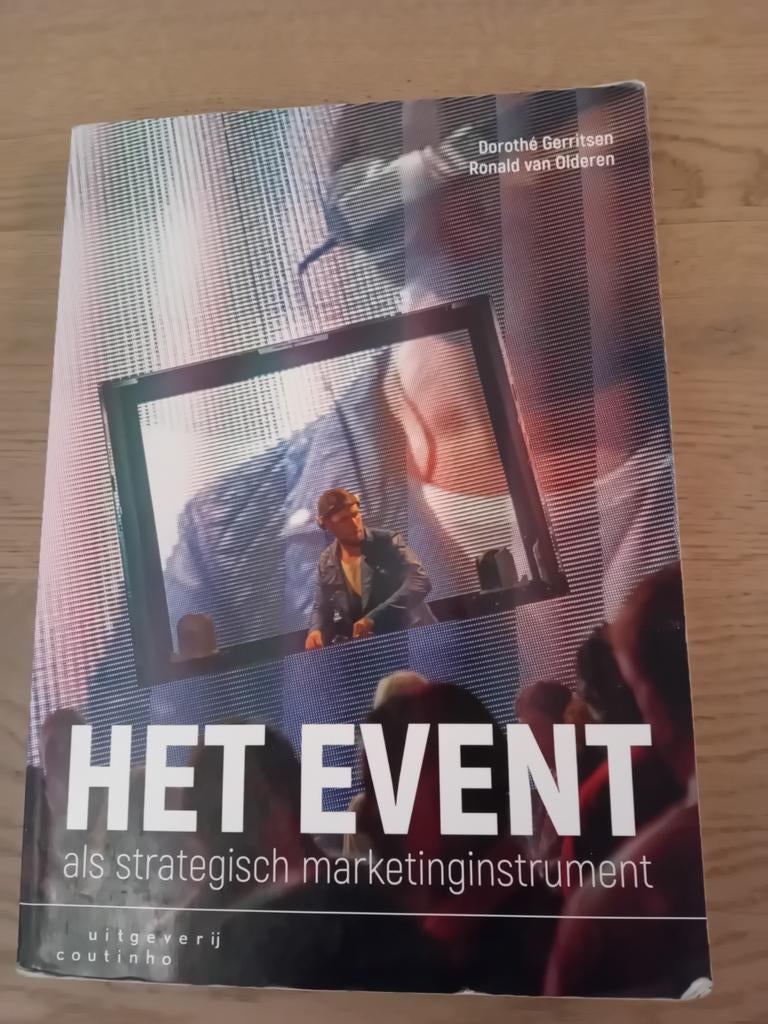 Het Event als strategisch marketinginstrument, Boeken, Ophalen of Verzenden, Economie en Marketing