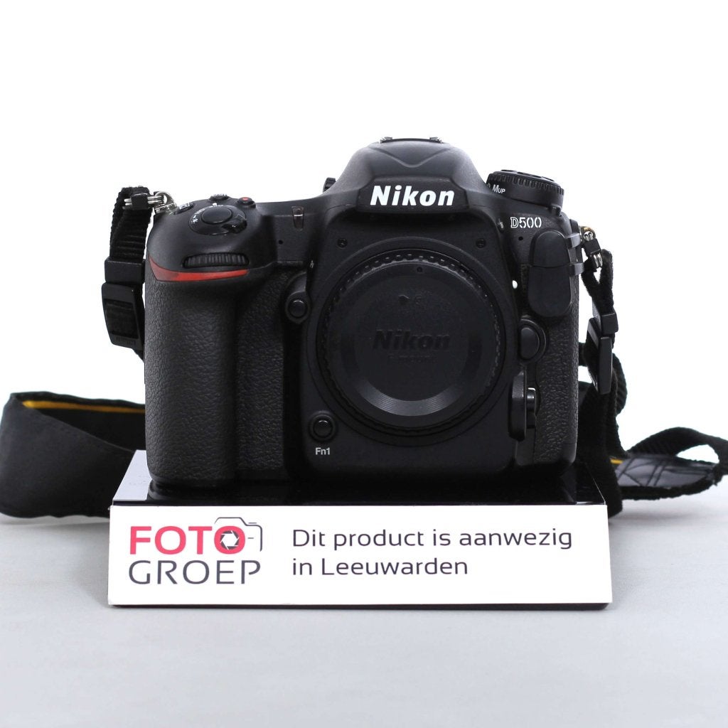 Nikon D500 Body (Occ-Leeuwarden), Foto-Groep, Gebruikt, Luttekepoortstraat 26 3841 AX Harderwijk, Spiegelreflex