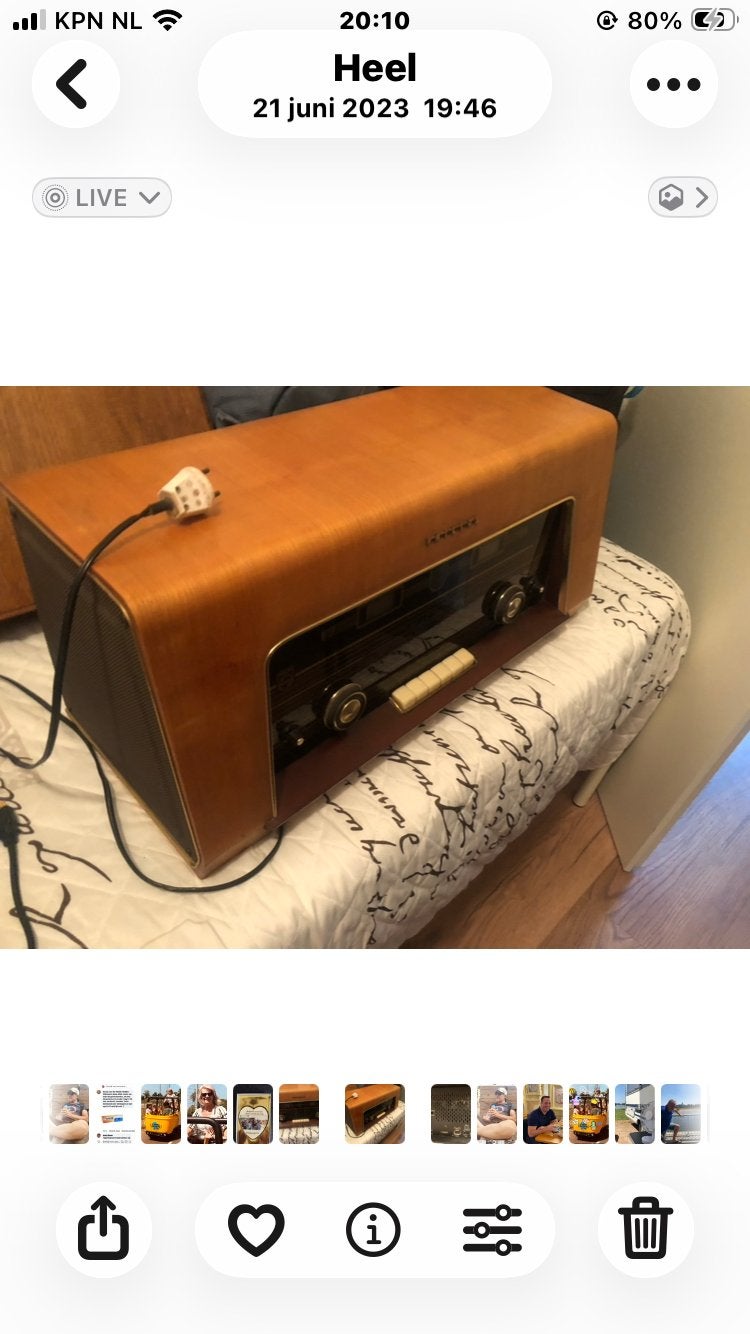 Radio : Philps, Ophalen, Gebruikt, Radio