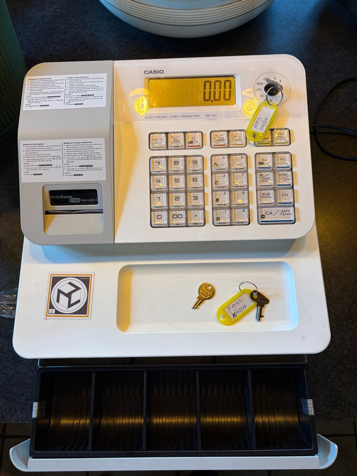 Casio SE G1. Zo goed als nieuw., Ophalen, Zo goed als nieuw