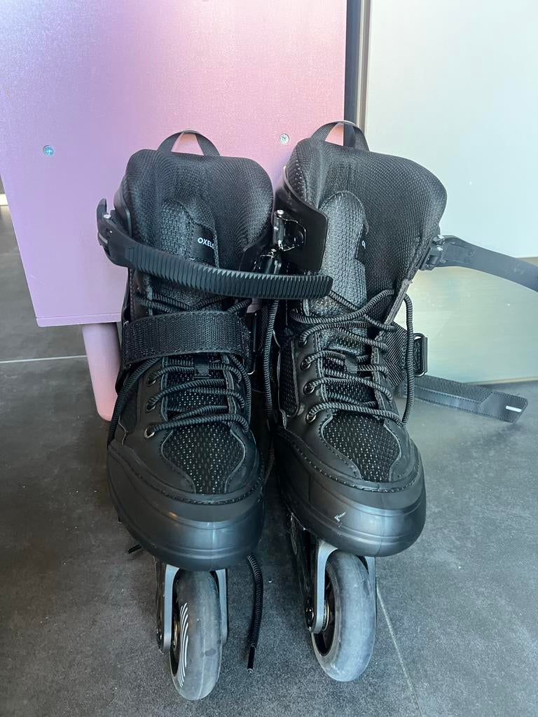 Oxelo Inline Skates maat 40 & Polsbeschermers - Maat m, Zo goed als nieuw, Inline skates 4 wielen, Dames, Ophalen