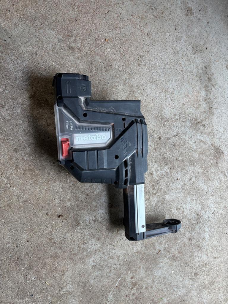 Metabo ISA 18 LTX 24 Stofafzuiging voor Boorhamer, Doe-het-zelf en Verbouw, Gereedschap | Boormachines, Ophalen of Verzenden, Gebruikt