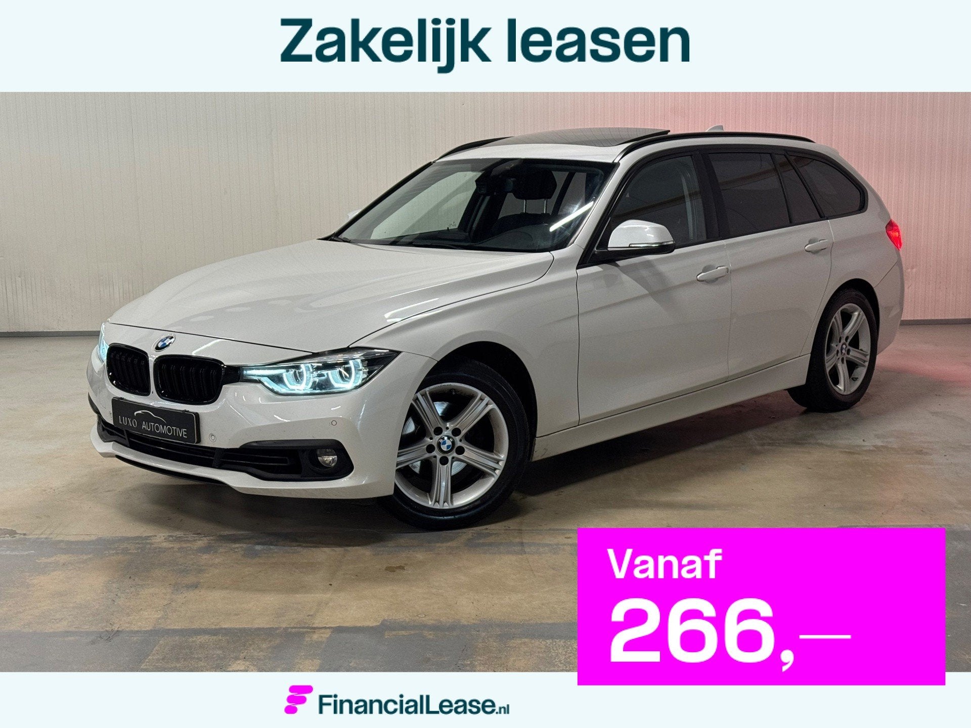 BMW 3-serie Touring 318i Luxury | SCHUIF/KANTEL | SHADOW LIN, Automaat, Dealer onderhouden, Gebruikt, Euro 6