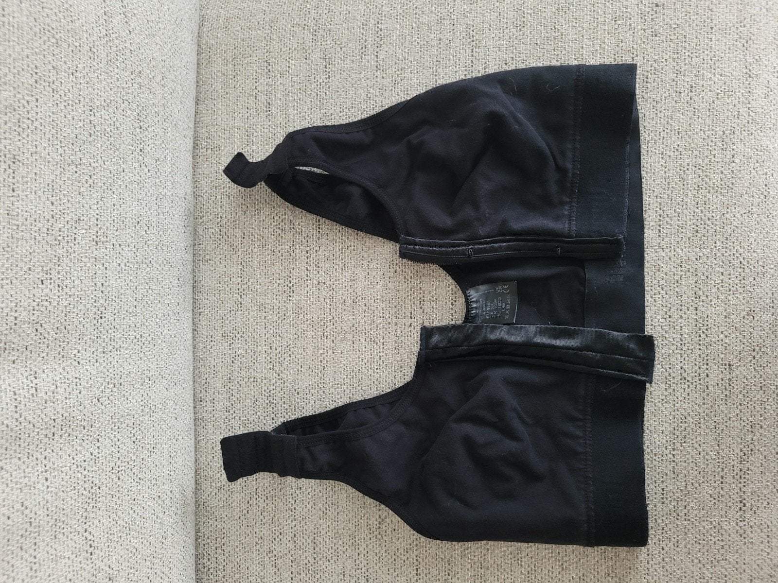 2x Lipoelastic Medische Ondersteunende BH Zwart, Kleding | Dames, Lipoelastic, Ophalen of Verzenden, Zwart, BH