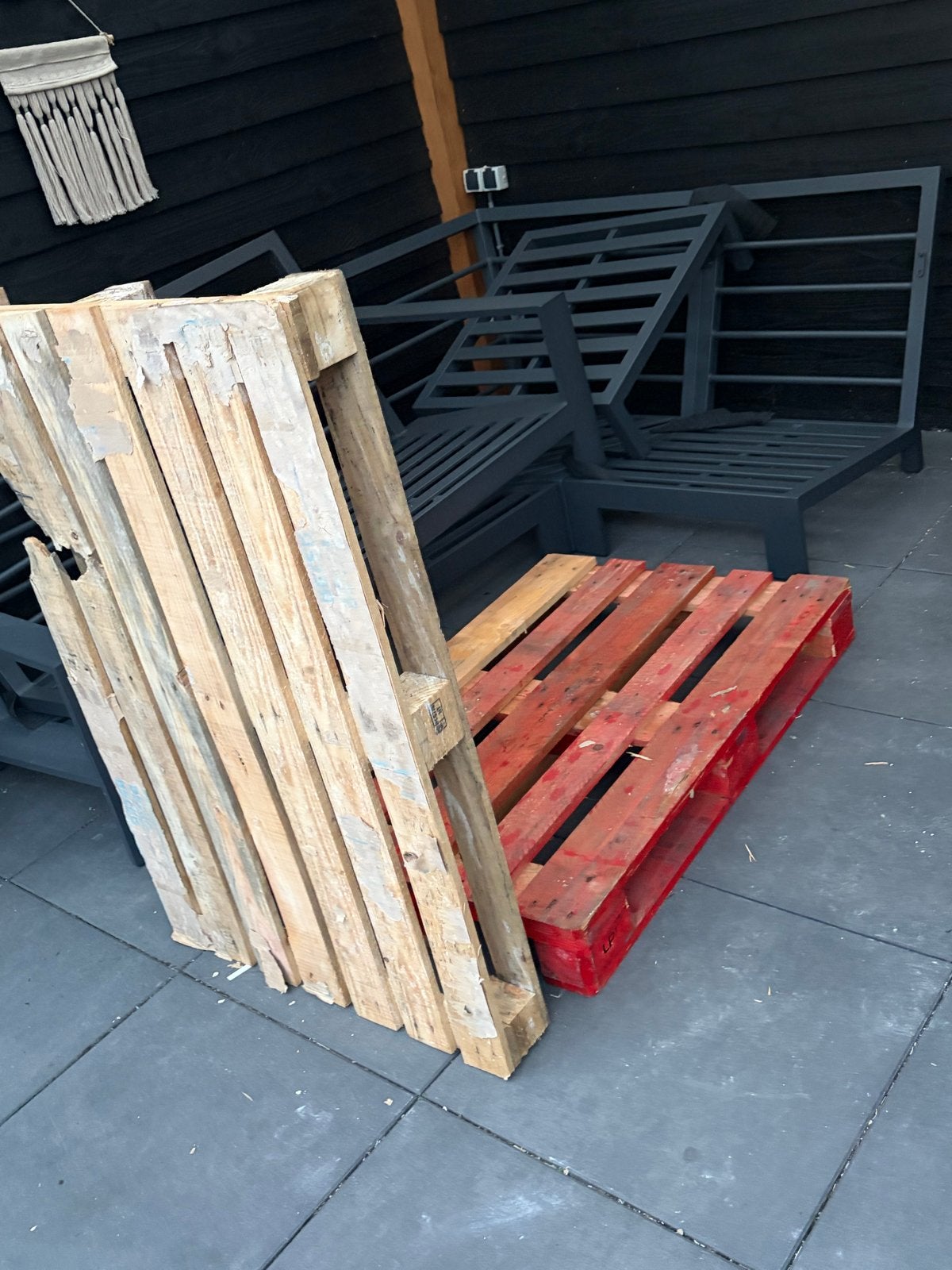 2x Pallet gratis af te halen, 1x met lichte schade, Ophalen, Gebruikt, Pallet