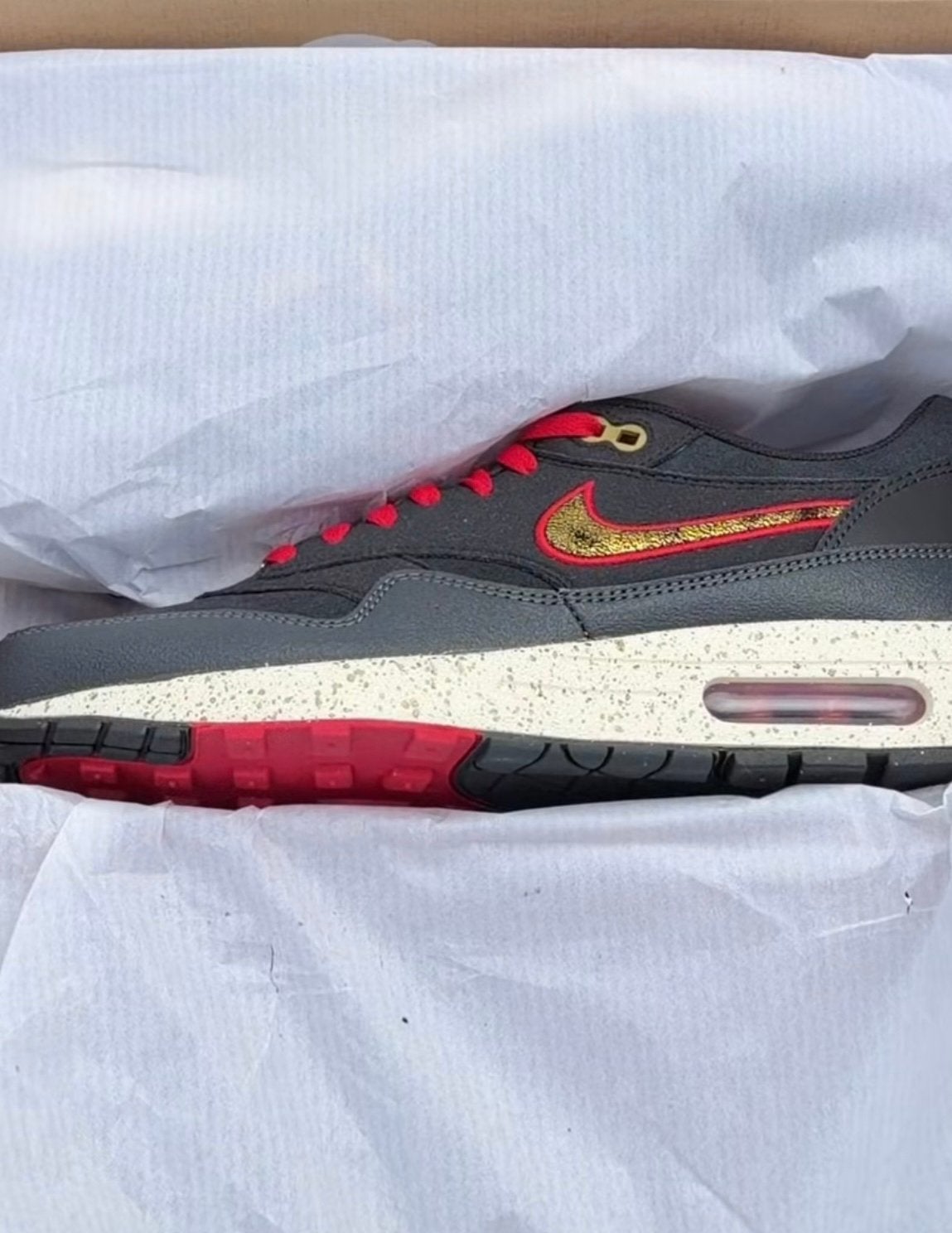Nike Air Max 1 City Connect "Pittsburgh Pirates" 45,5, Overige kleuren, Nieuw, Ophalen of Verzenden, Sneakers of Gympen