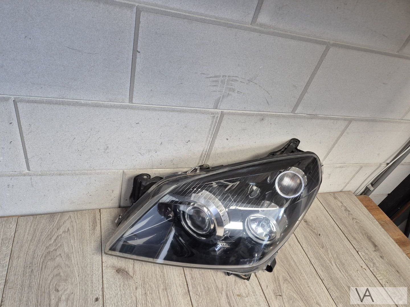 Koplamp links XENON + bocht afl Opel Astra H 2004 - 2010, Gebruikt, -, -, Opel