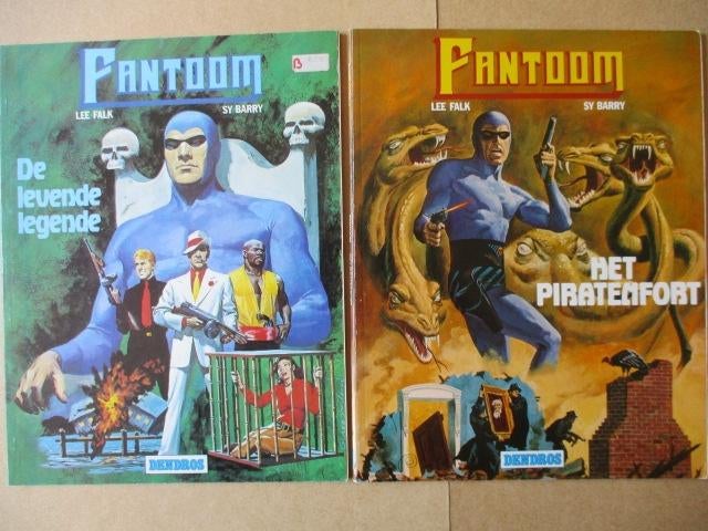 w0095 fantoom 1 en 2, Meerdere stripboeken, Ophalen, Gelezen