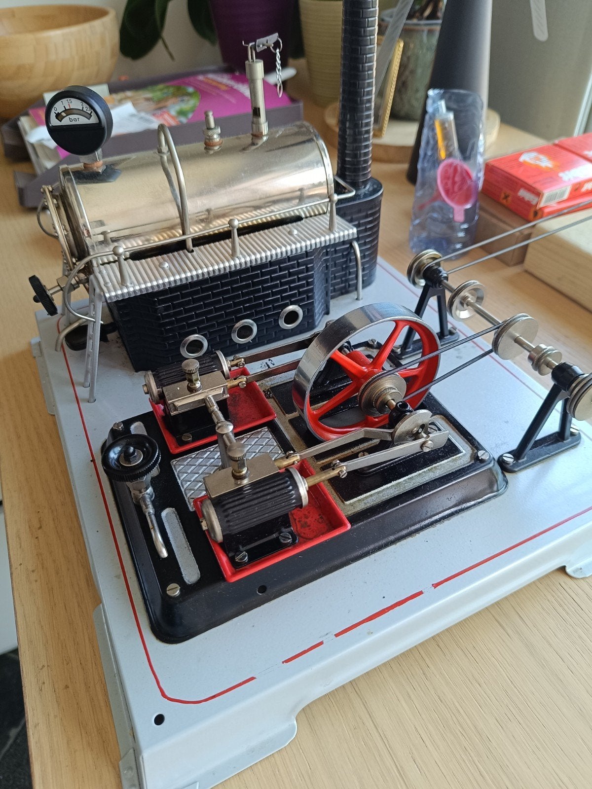 Miniatuur stoommachine, Ophalen of Verzenden, Groter dan 1:32