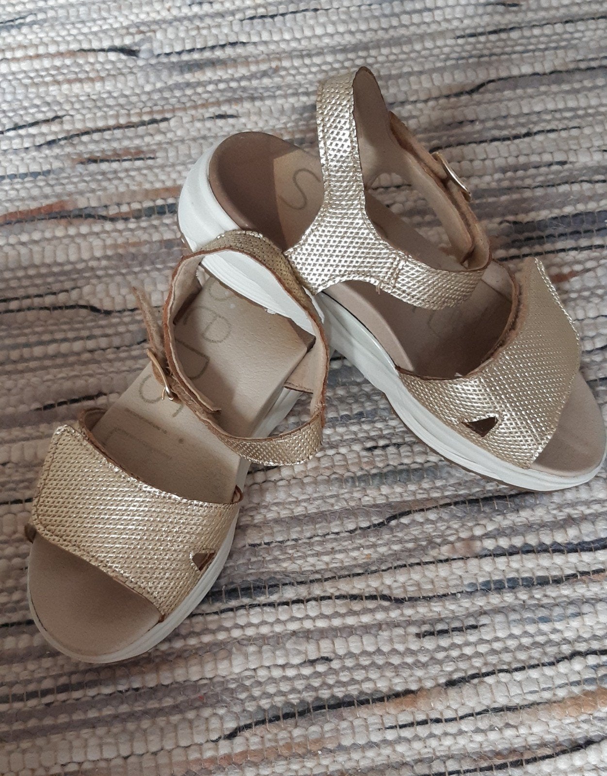 Xsensible goud 37-H sandalen, Xsensible, Overige kleuren, Gedragen, Sandalen of Muiltjes
