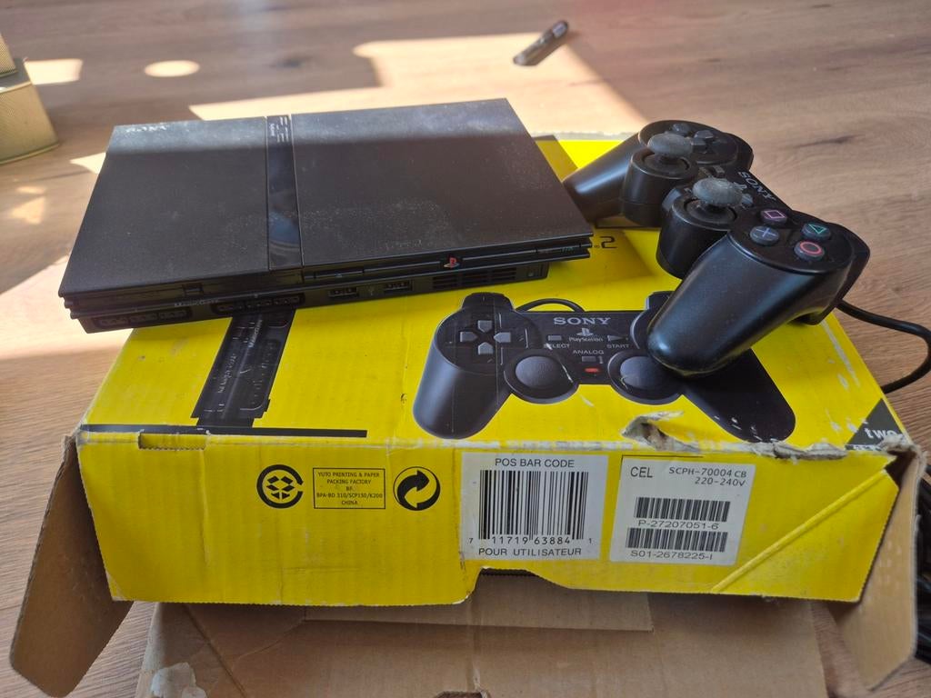 Playstation 2 met 1 controller, compleet in originele doos, Spelcomputers en Games, Spelcomputers | Sony PlayStation 2, Ophalen