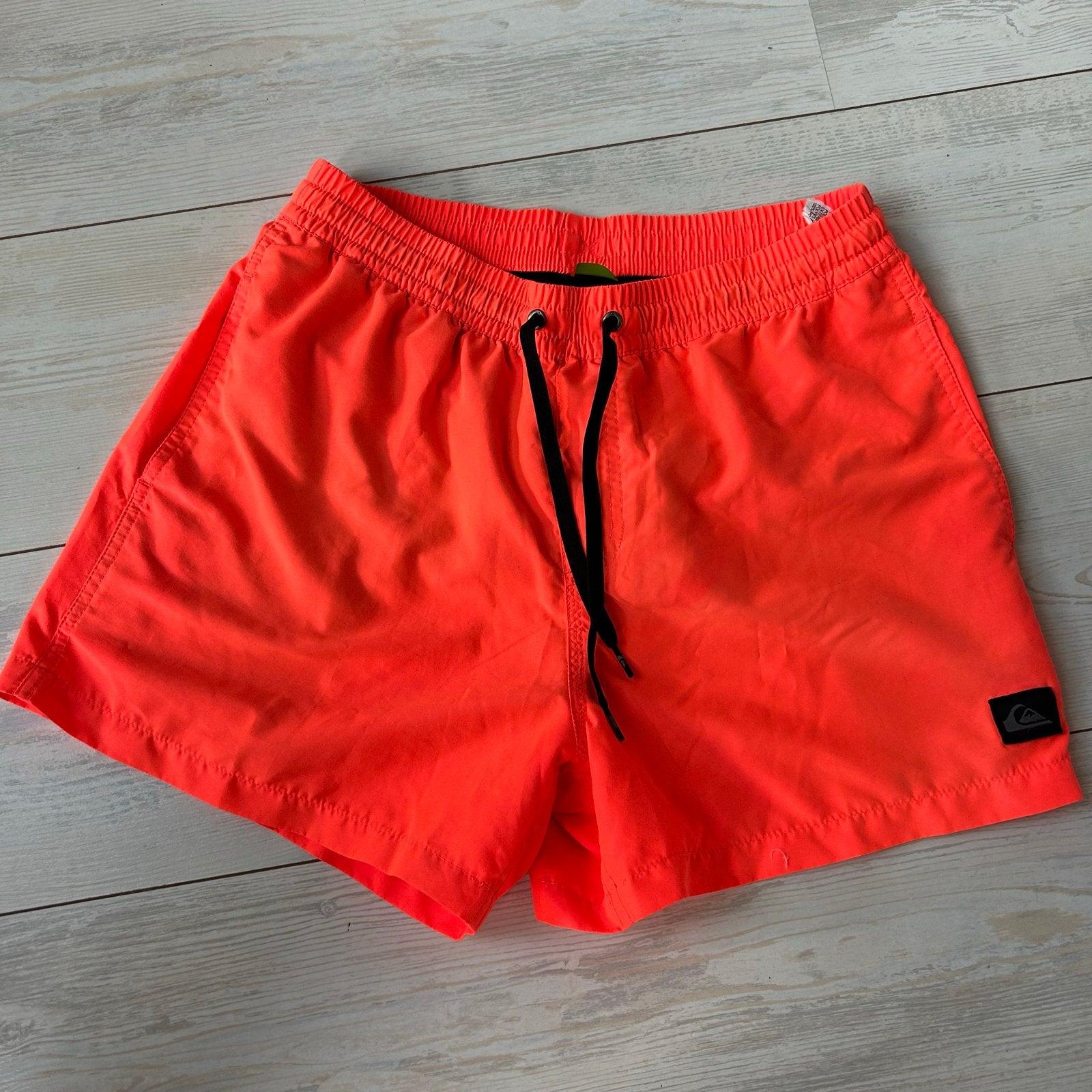 Quiksilver zwembroek koraal kleur heren maat S swimshorts, Ophalen of Verzenden, Maat 46 (S) of kleiner, Oranje, Zwemshort