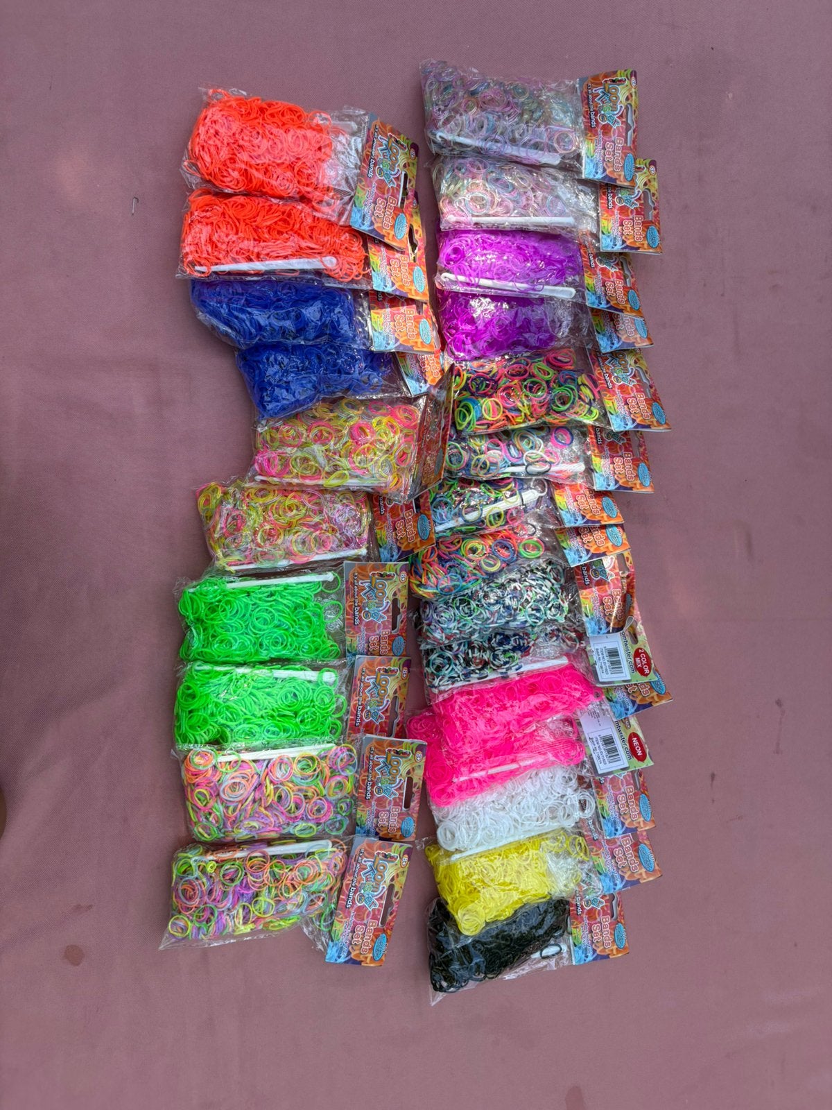 Loombandjes, Ophalen, Nieuw
