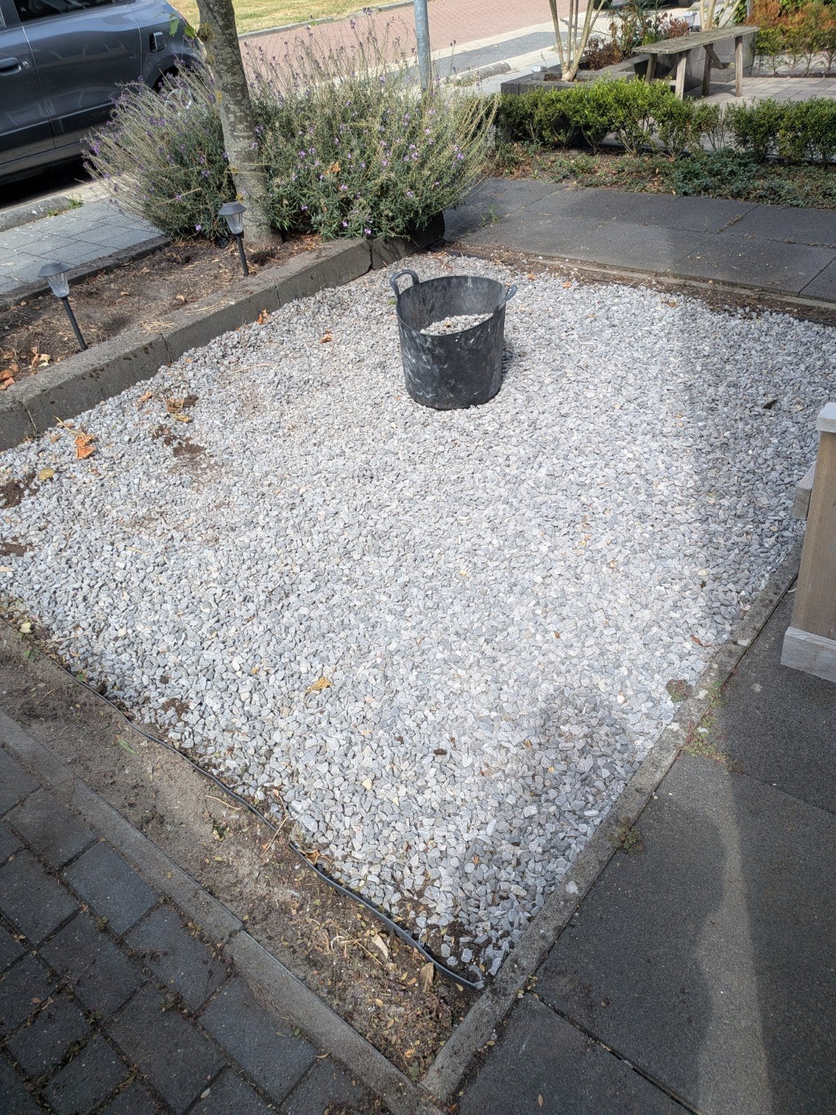 grind gratis afhalen, Ophalen