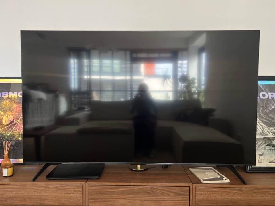TV TCL 75Q6C - 75 inch - 4K QD-MiniLED - Smart TV, QLED, 120 Hz, Zo goed als nieuw, 100 cm of meer