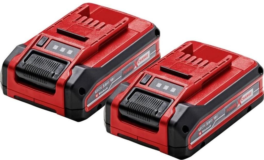 Einhell Power X-Change accu set 2 x 3.0Ah – nieuw in doos, Ophalen of Verzenden, Nieuw