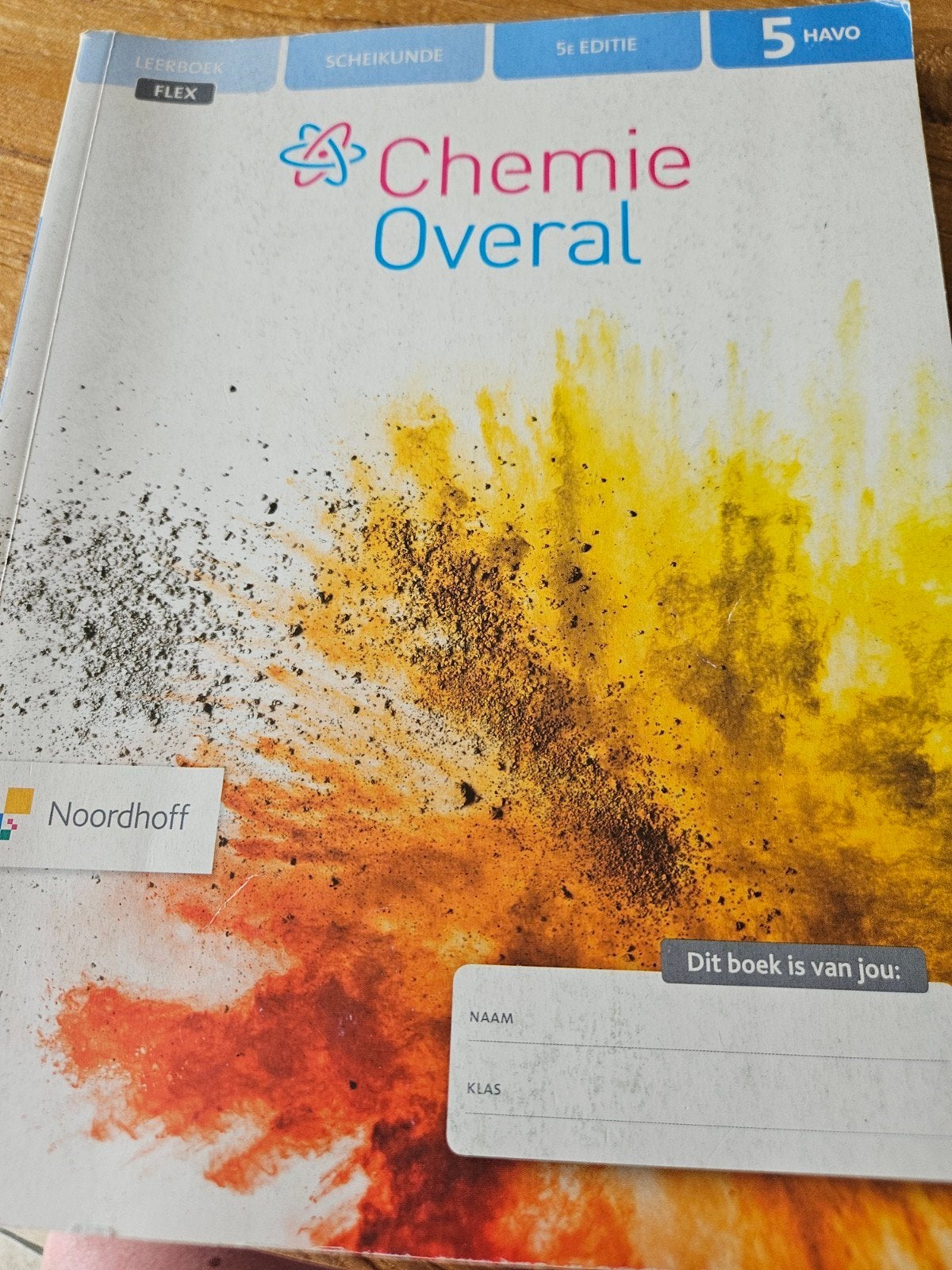 Chemie Overal 5 HAVO Scheikunde Leerboek 5e editie, Ophalen of Verzenden, Gelezen, HAVO, Scheikunde