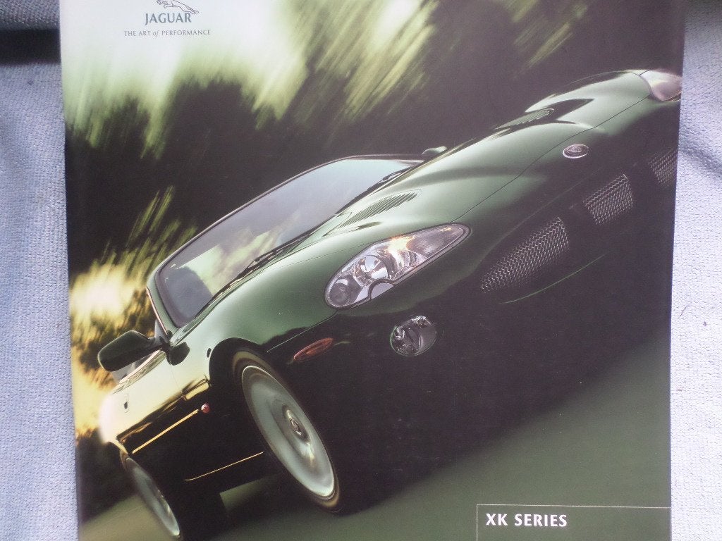 Jaguar XK8 & XKR 2001 Prestige Brochure, Ophalen of Verzenden, Zo goed als nieuw, Overige merken