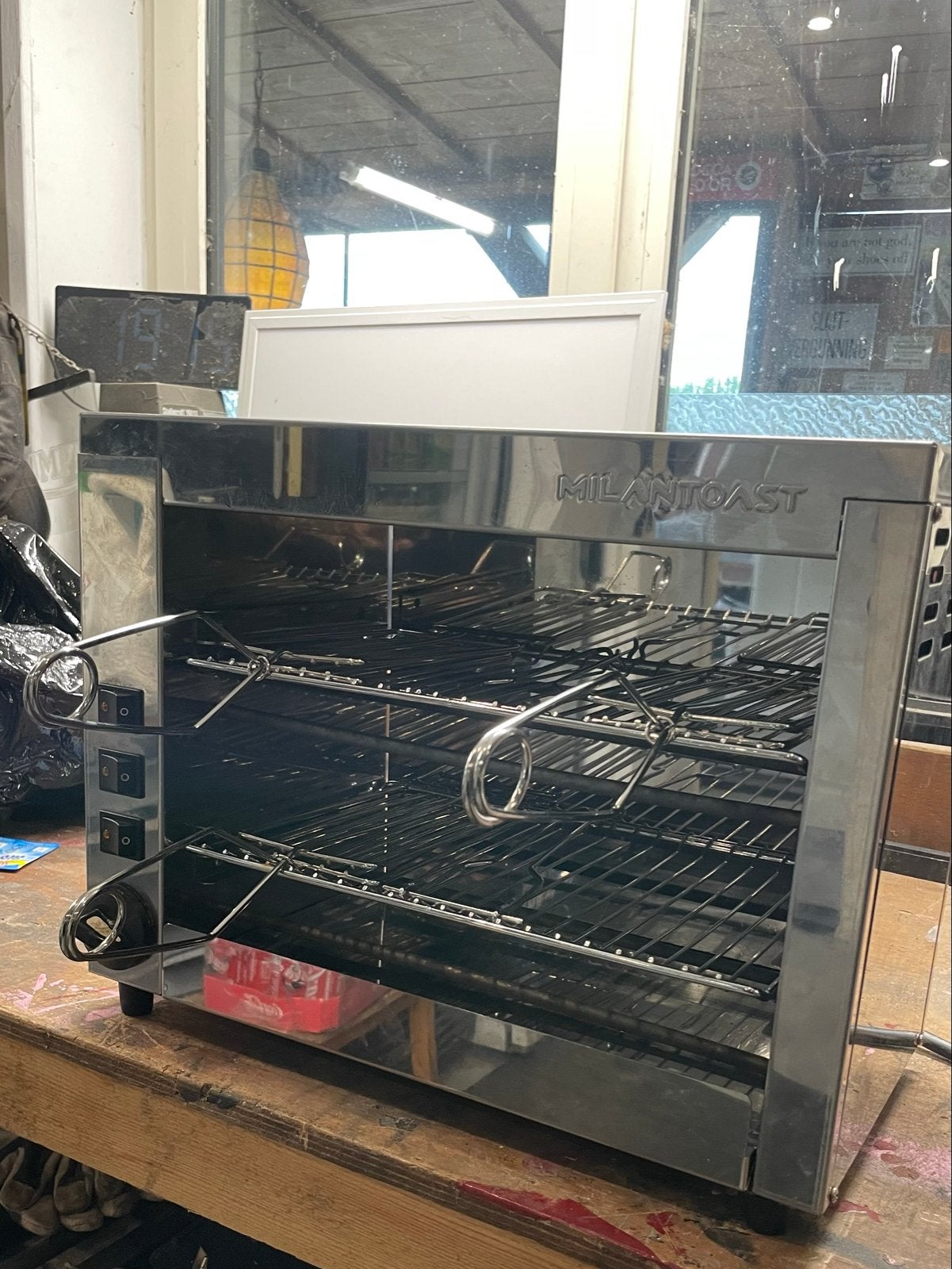 Milantoast Horeca-oven, Ophalen, Minder dan 45 cm, Horeca-oven, 60 cm of meer