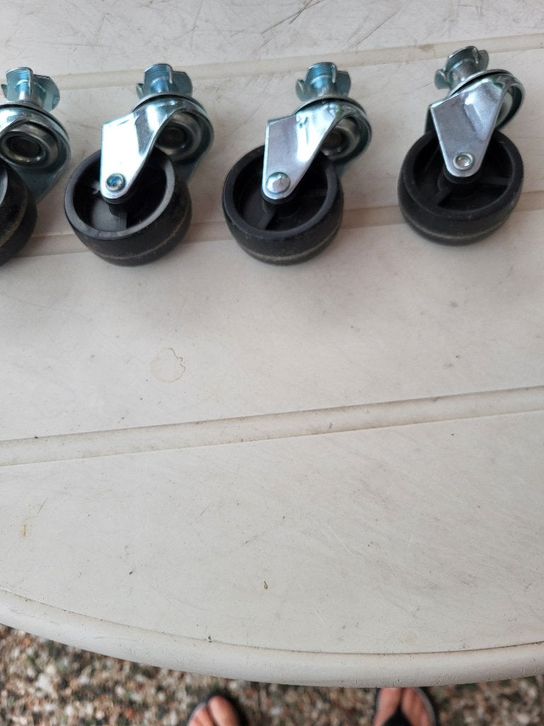 10 zwenkwieltjes, Doe-het-zelf en Verbouw, Zwenkwielen, Ophalen, Nieuw
