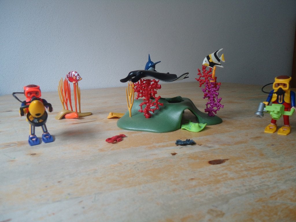 Mooie oceaan set van Playmobil 4488 Koraalrif met duikers, Kinderen en Baby's, Complete set, Overige typen, Ophalen of Verzenden