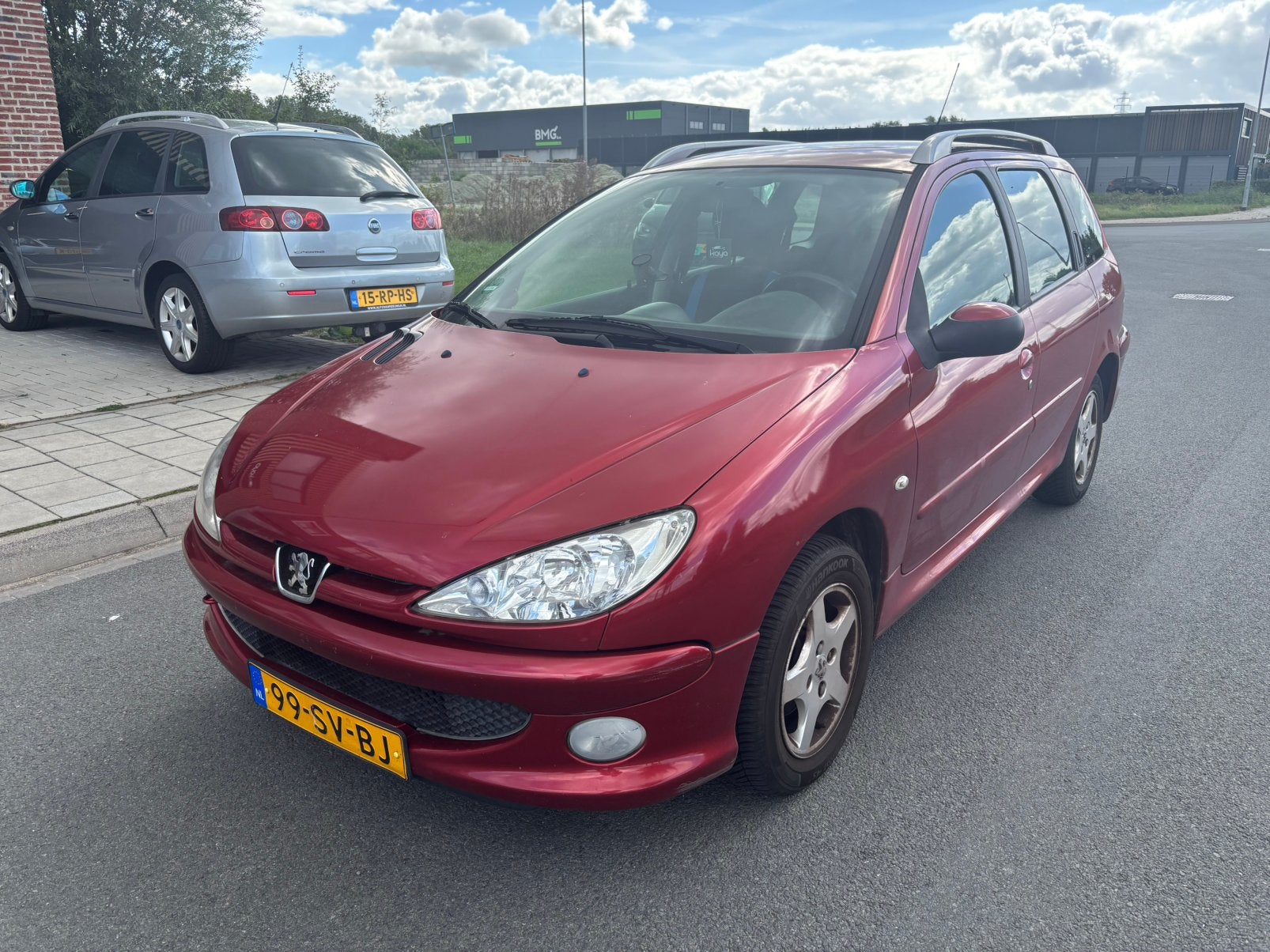 Peugeot 206 1.4 SW AIRCO/APK 2006 Rood, Voorwielaandrijving, 15 km/l, 4 cilinders, Origineel Nederlands