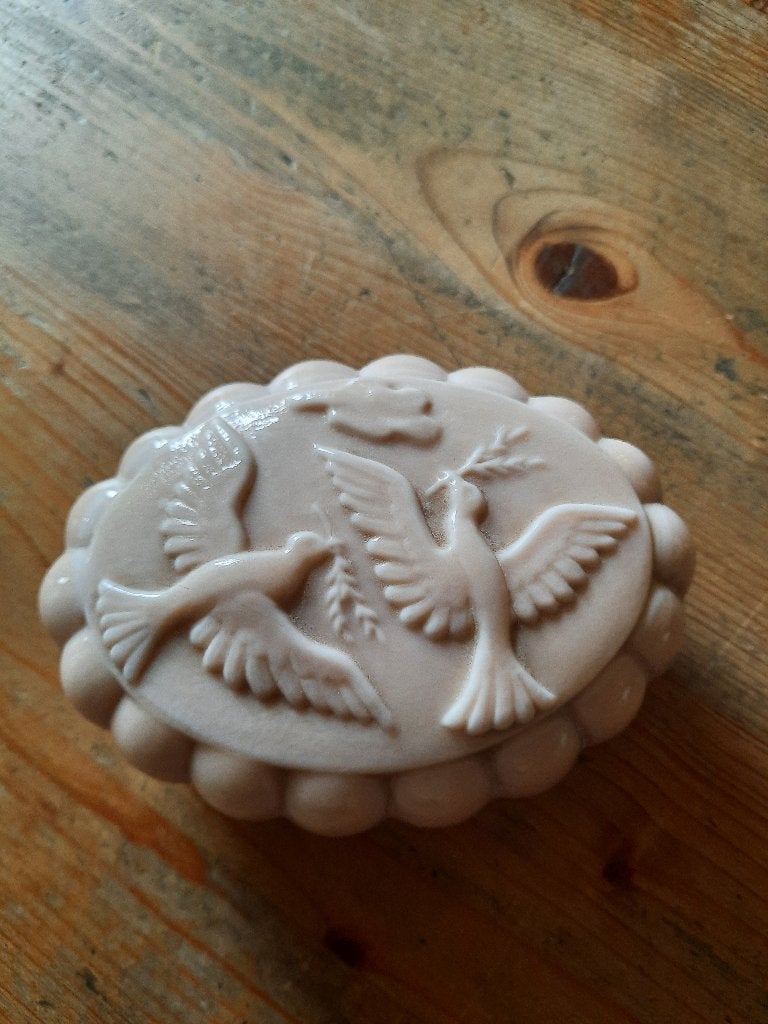 Zeepdoosje opaline glas Curt Schlevogt, Ophalen of Verzenden, Zo goed als nieuw, Overige typen