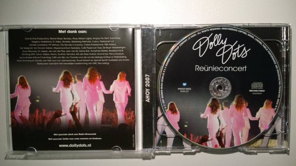 Dolly Dots - Reünieconcert Ahoy 2007, Ophalen of Verzenden, Zo goed als nieuw, Pop, Album