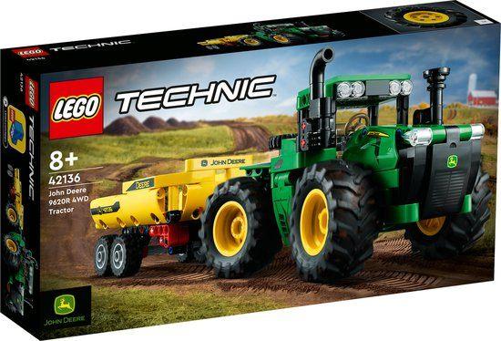LEGO Technic 42136 John Deere 9620R 4WD Tractor nieuw, Lego, Nieuw, Ophalen of Verzenden, Technic