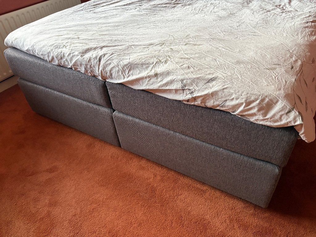 Luxe electrisch verstelbare Boxspring (180x210), Ophalen, Gebruikt, 210 cm, Tweepersoons
