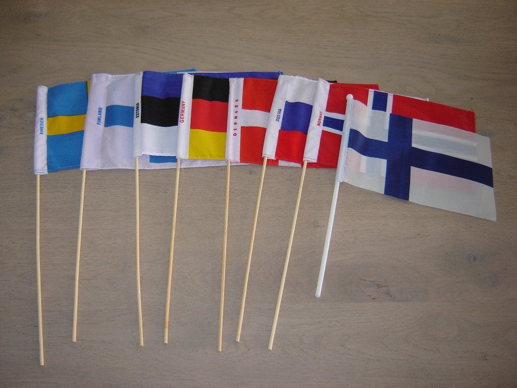 VLAG VAN LANDEN !!, Ophalen of Verzenden, Zo goed als nieuw