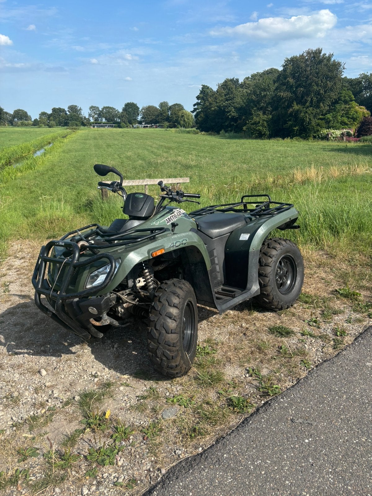 ARCTIC CAT 400 T-kenteken, Motoren, Quads en Trikes, 1 cilinder, Ophalen